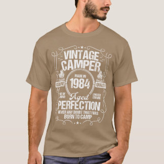 1984 Camper Mountains Scout Scouting Camping 1984 T Shirt
