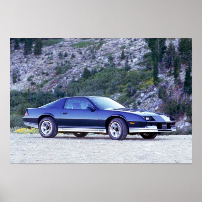 1984 Chevy Camaro Z28 Poster (Framsidan)