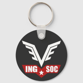1984 INGSOC-partislogotyp nyckelring