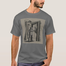 1984 knackar på dörren t shirt