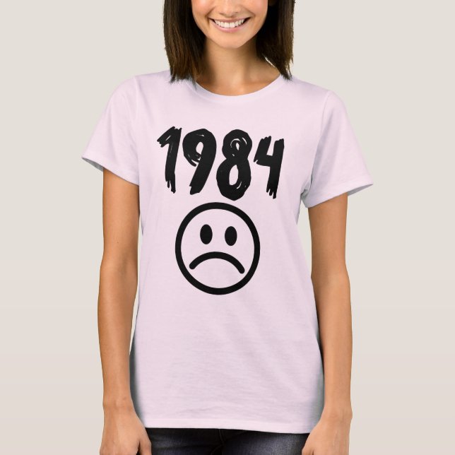 1984 T-SHIRTAR T SHIRT (Framsida)