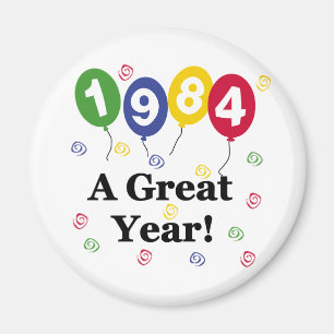 1984 Underbara födelsedagen Magnet