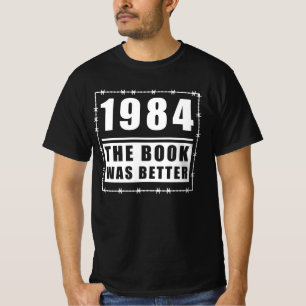 1984 var Bok bättre citat T Shirt