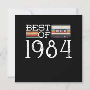 1984 Vintage 36:e födelsedag Inbjudningar