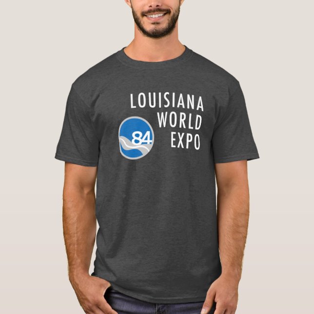 1984 World Exposition Wordmark T Shirt (Framsida)