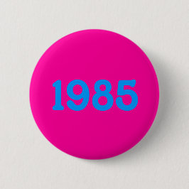 1985 80-tals tema-knapp knapp