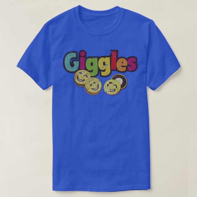 1985 års Kid Giggles Cookies T Shirt (Design framsida)