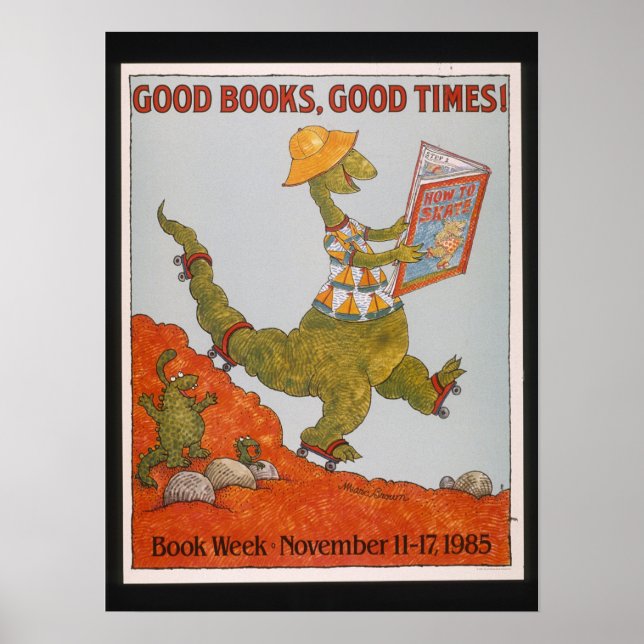 1985 Barns Bok-vecka Poster (Framsidan)