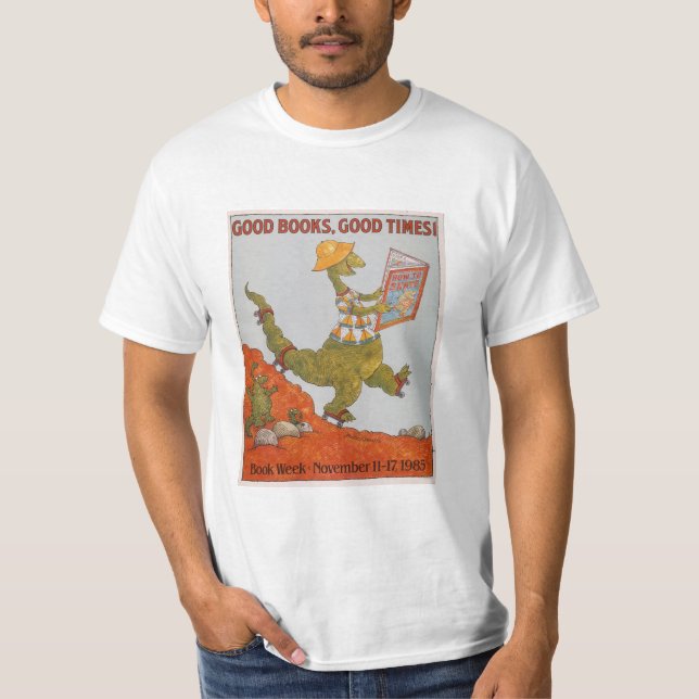 1985 Barns veckoslut i Bok Tee Shirt (Framsida)