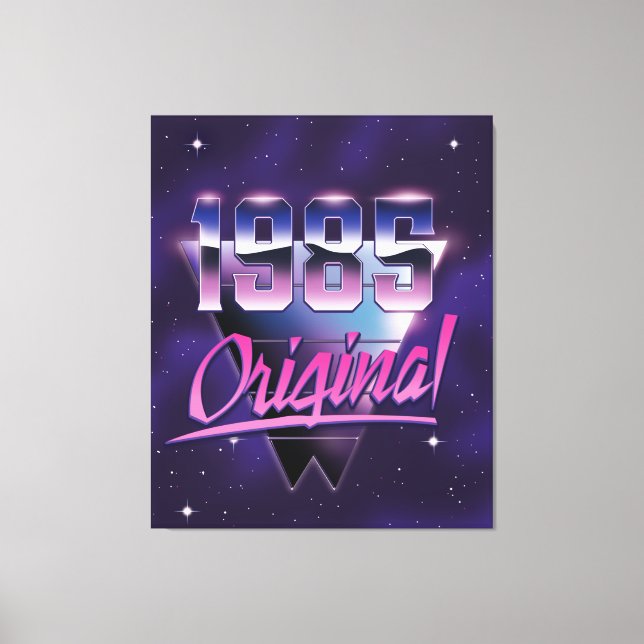 1985 Original Canvastryck (Framsida)