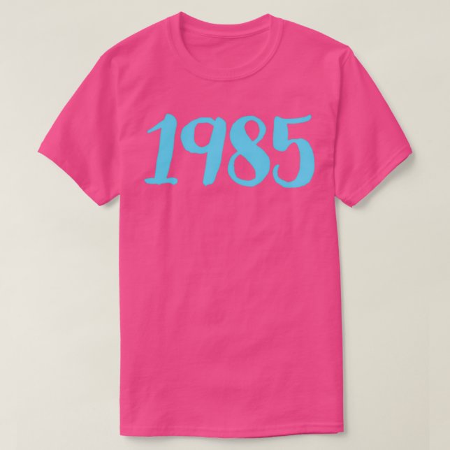 1985 T SHIRT (Design framsida)