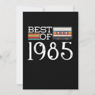 1985 Vintage 25:e födelsedag Inbjudningar