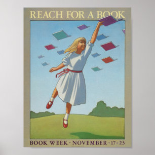 1986 Barns Bok-vecka Poster