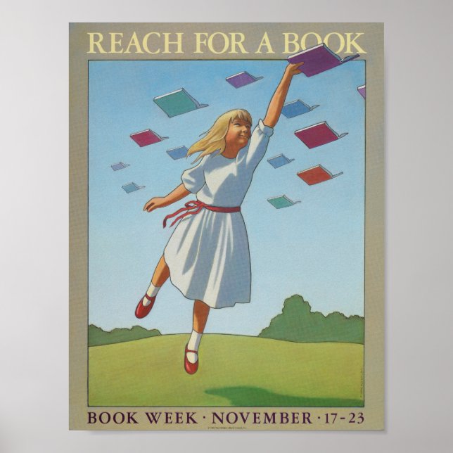 1986 Barns Bok-vecka Poster (Framsidan)