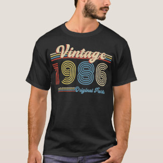 1986 Birthday Gift Retro Birthday Vintage 1986 Ori T Shirt