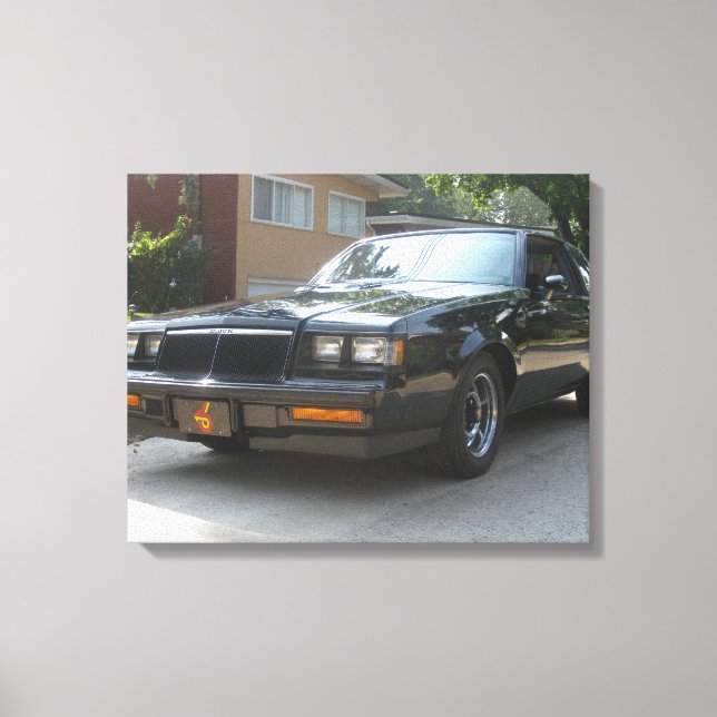 1986 Buick Grand National Print Canvastryck (Framsida)
