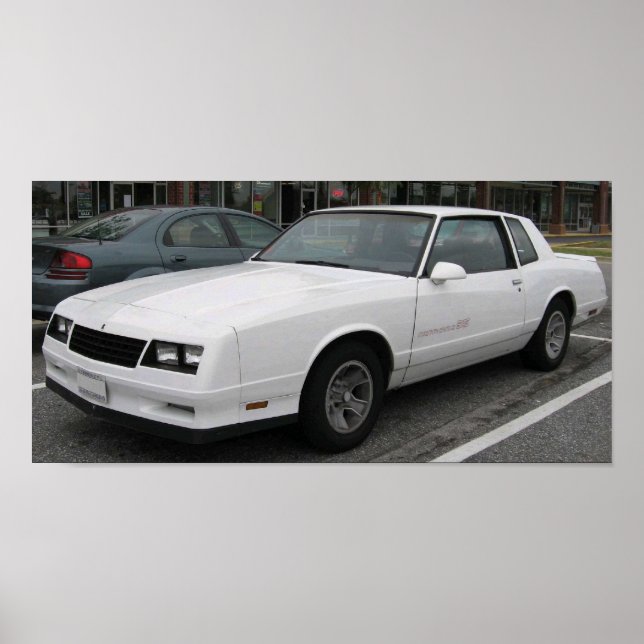 1986 Chevrolet Monte Carlo SS Poster (Framsidan)