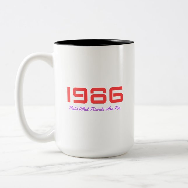 1986 Toppsång, Det är det kompisar är till för Två-Tonad Mugg (Vänster)