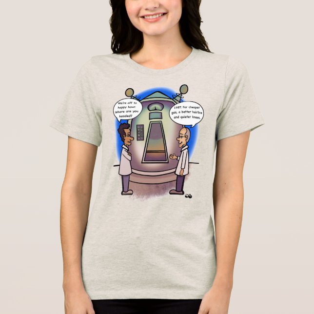 1987 Åter i tid T Shirt (Framsida)
