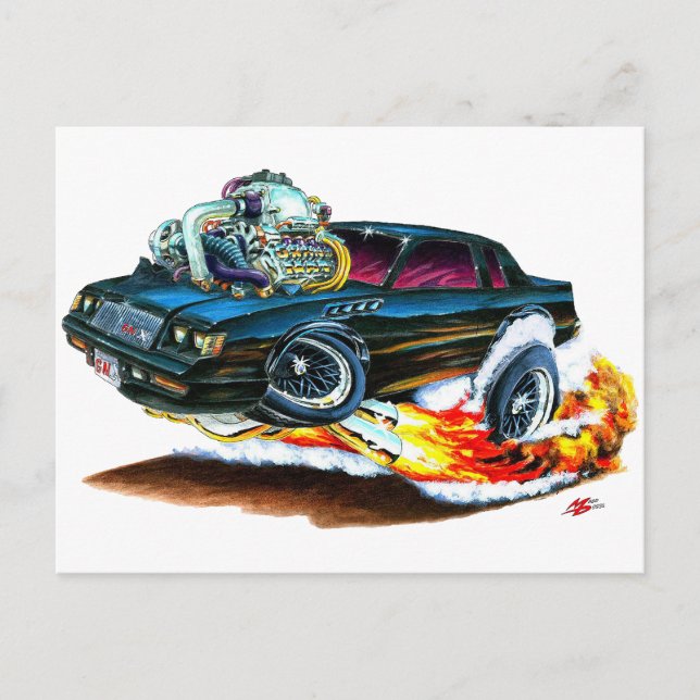 1987 Buick GNX Vykort (Framsida)