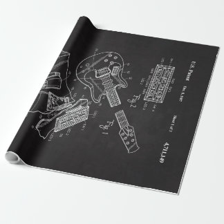1987 Electric Guitar-Unique Music Älskare Gift Presentpapper