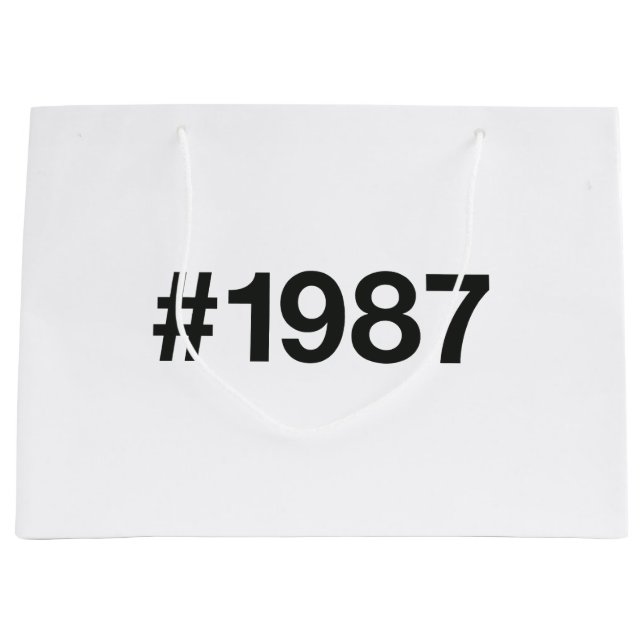 1987 Hashtag 38 födelsedagsdagen (Framsidan)