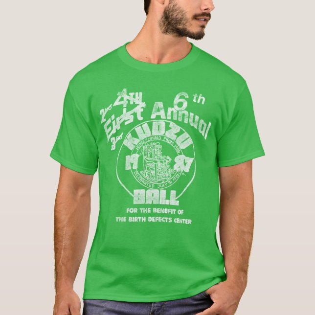 1987 Kudzu Ball Vintage Tee (Framsida)