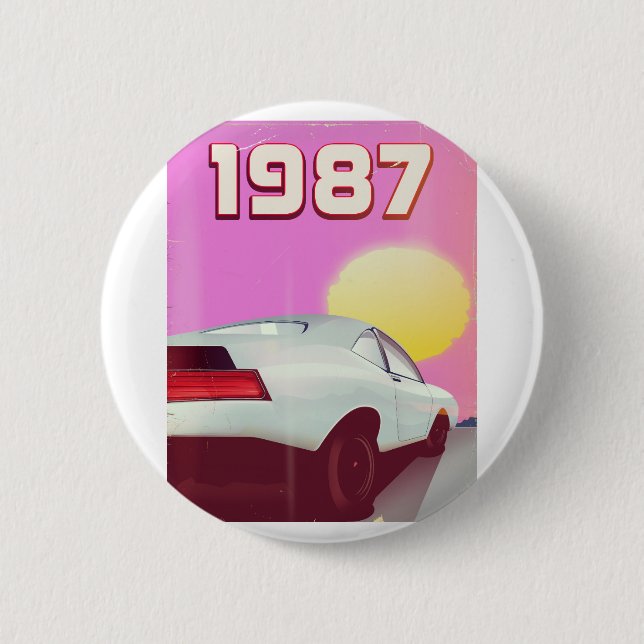 1987 sportbil affisch knapp (Framsida)