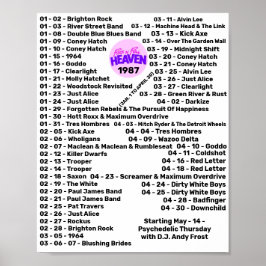 1987 - STEN'N'ROLL HEAVEN (DEL 1) POSTER