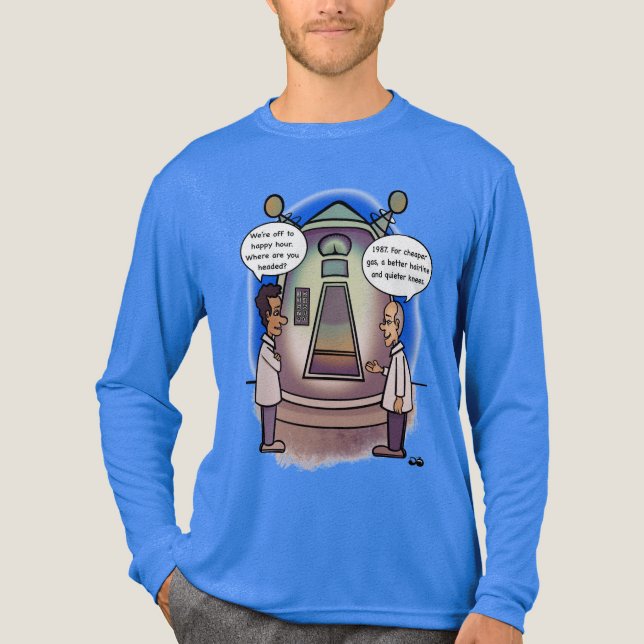 1987 Tillbaka i Manarnas Långärmad T Shirt (Framsida)