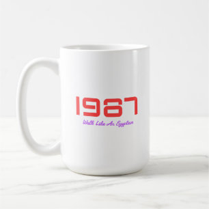 1987 Topplåt Kaffemugg