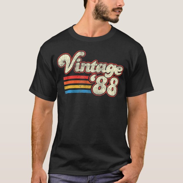 1988 34 Födelsedag T Shirt (Framsida)