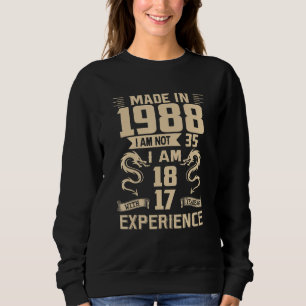 1988 är jag inte 35 utan 18 med 17 år t shirt