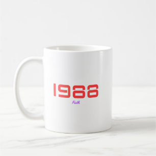 1988 års topplåt kaffemugg