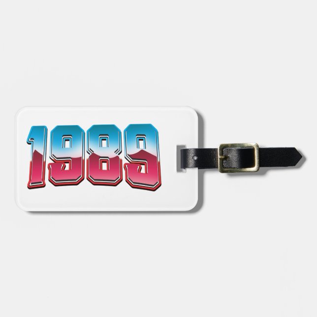 1988 BAGAGETAGG BAGAGEBRICKA (Horisontell Framsida)