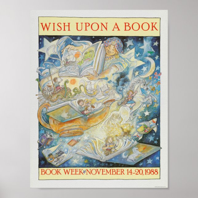 1988 Barns Bok-vecka Poster (Framsidan)