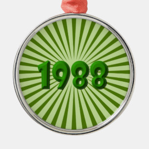 1988 JULGRANSPRYDNAD METALL