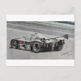 1988 Sauber C9 Mercedes Vykort