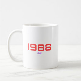 1988 Toppsång, Faith Kaffemugg