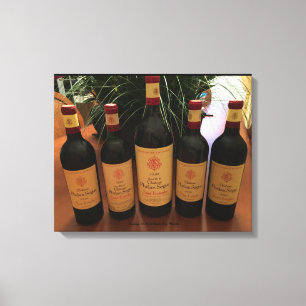 1989 1990 2000 2005 2010 Phelan Segur Tasting. Canvastryck
