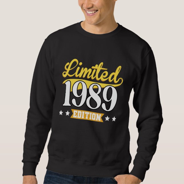 1989 års upplaga lång ärmad tröja (Framsida)