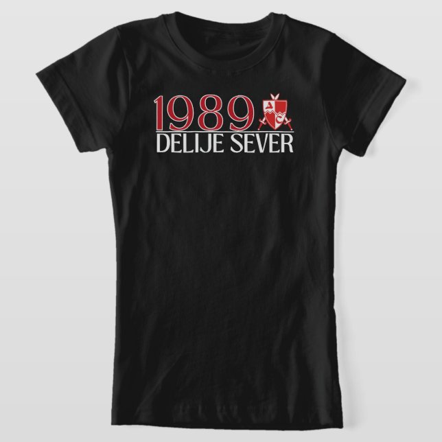 1989 Delije Sever  T Shirt (Laydown)