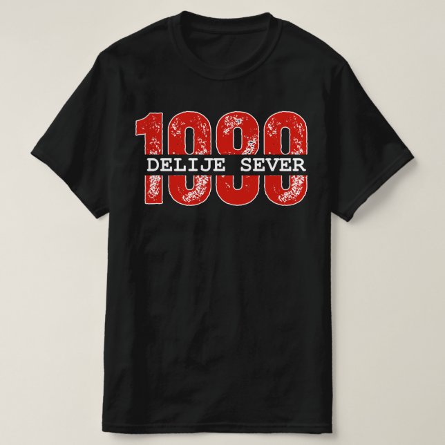 1989 Delije Sever  T Shirt (Design framsida)