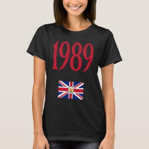 1989 Flagga till guvernören för den centrala motpa T Shirt