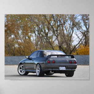 1989 NISSAN SKYLINE R32 GT-R-Poster Poster