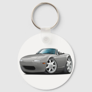 1990-98 Miata Silver bil Nyckelring