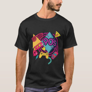 1990 års Nostalgic 90's Spirit Dress-Up Day T Shirt