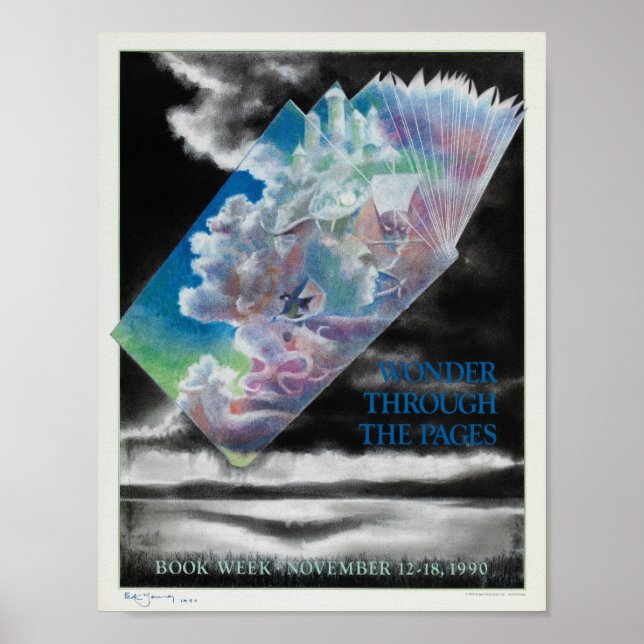 1990 Barns Bok-vecka Poster (Framsidan)