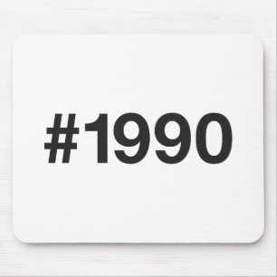 1990 Hashtag 35 födelsedagsdagen Musmatta