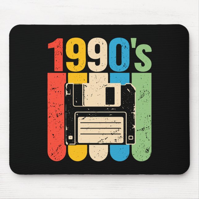 1990-tal retro diskett datordator nostalgi musmatta (Framsidan)